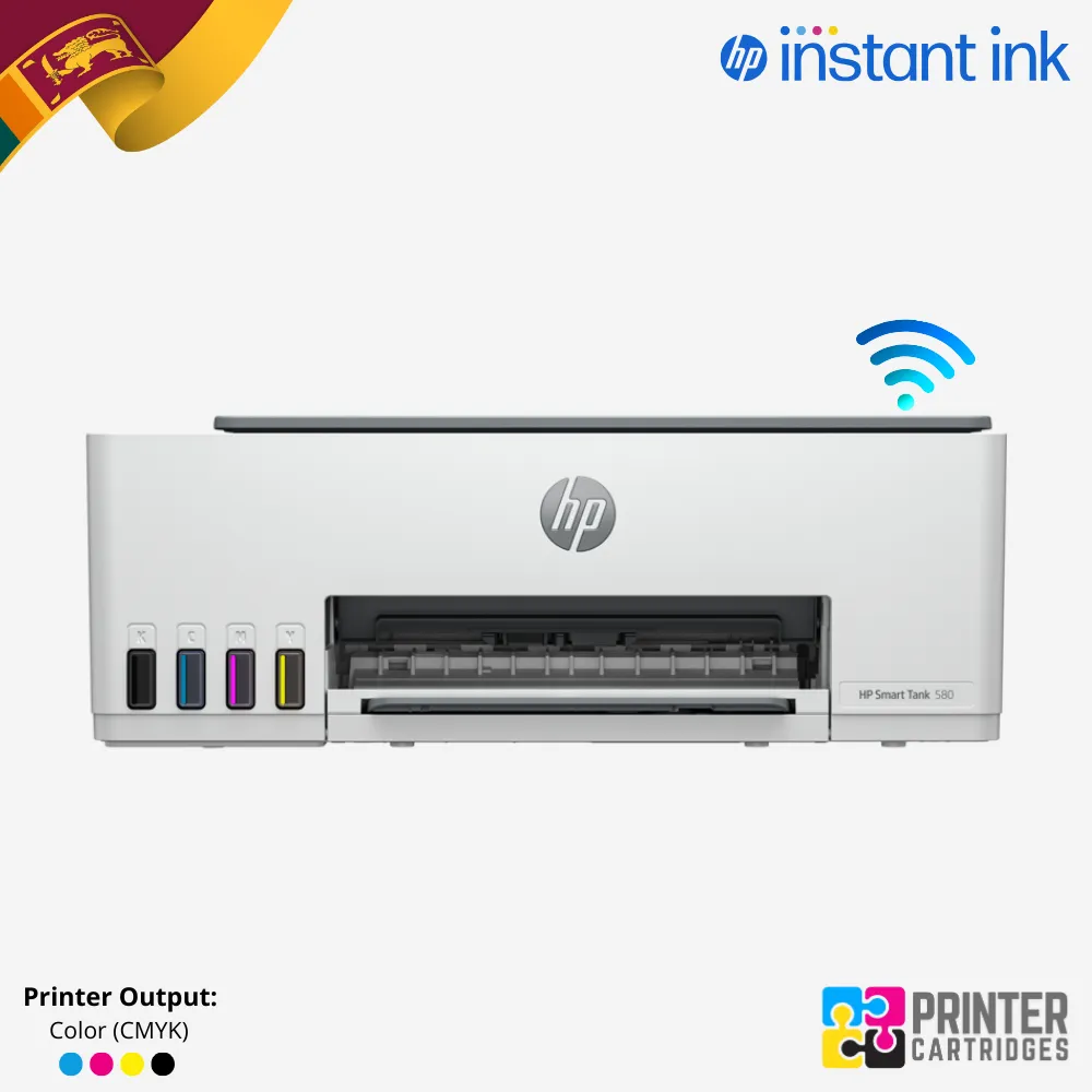 HP 580 Ink Tank Printer (1F3Y2A)