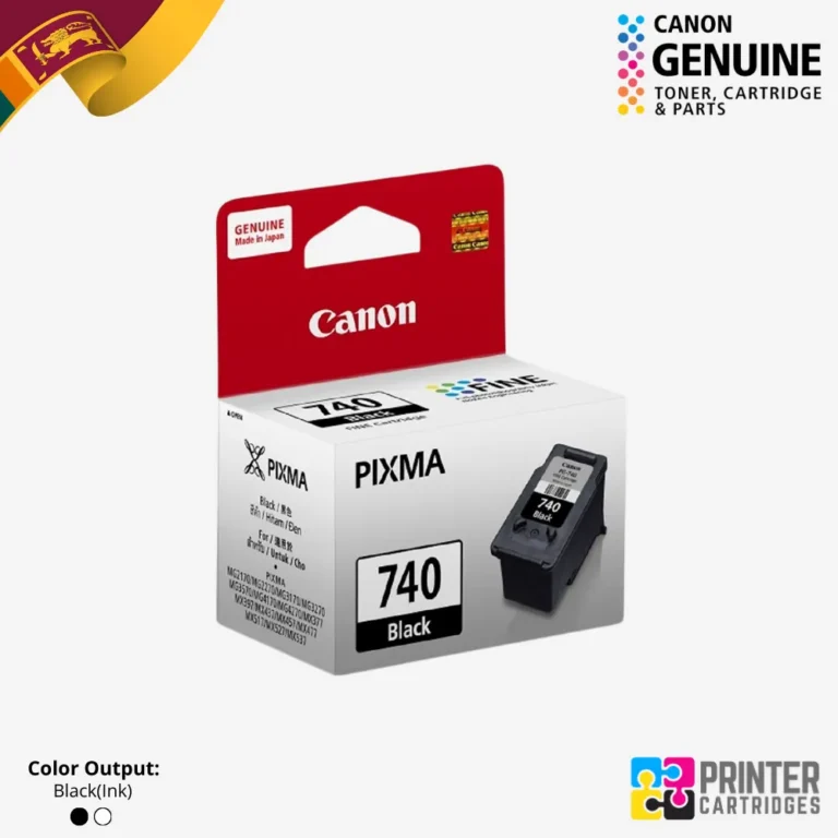 Canon PG 740 Black Original Ink Cartridge
