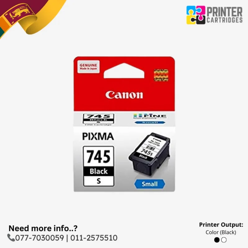 Canon PG-745s Black Original Ink Cartridge