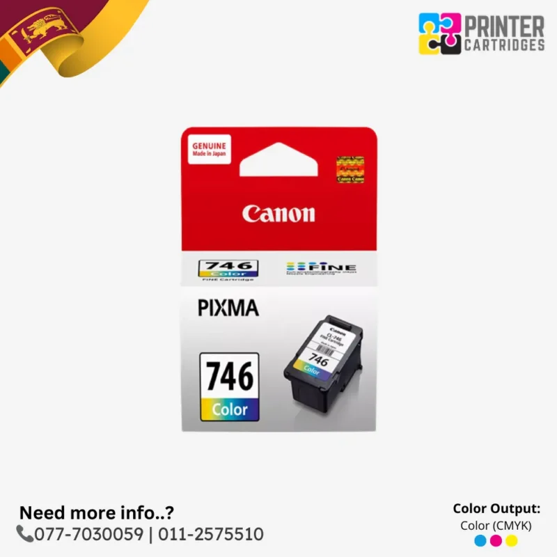 Canon CL-746 Color Original Ink Cartridge