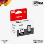 Canon PG47 Black Original Ink Cartridge (PC575A)