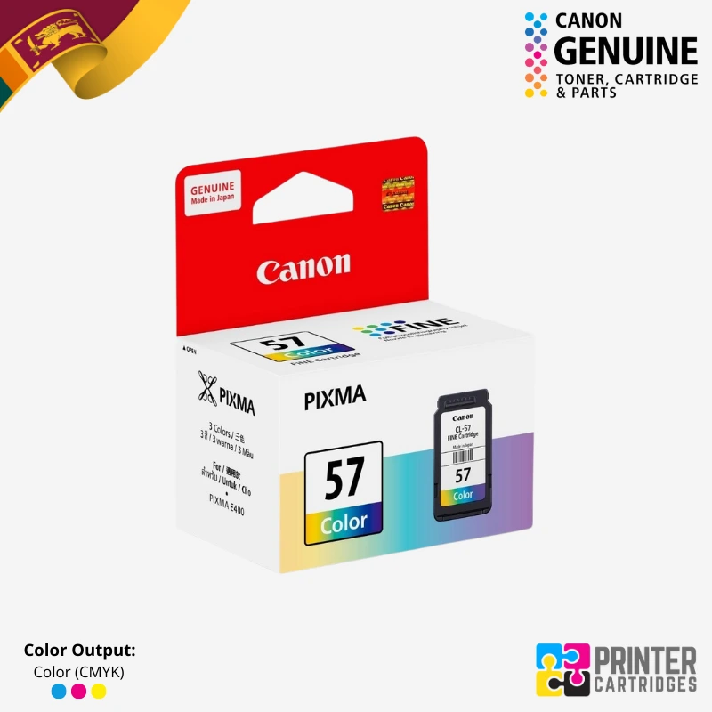 Canon CL57, CL57s Color Original Ink Cartridge (PC575A | PC578A)