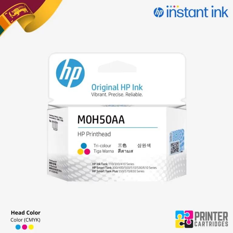 HP M0H50AA GT52 Tri-Color Printer Head