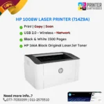 HP 1008w Laser Printer 714Z9A