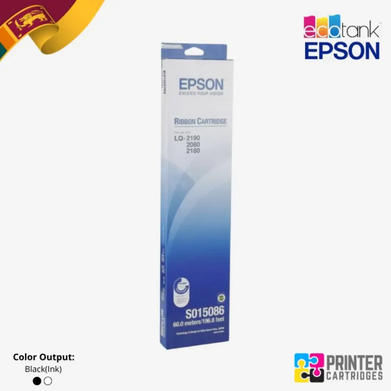 Epson LQ 2190/80/70/2070 Ribbon For LQ-2190, LQ-2180, LQ-2170, LQ-2070 Dot Matrix | Genuine