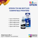 Epson 774 Ink Bottle Compatible Printers