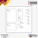 A4 80gsm Photocopy Paper Double A PC799A