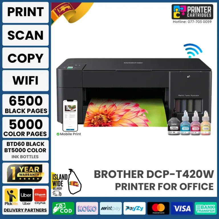 Brother T420W Ink Tank Printer