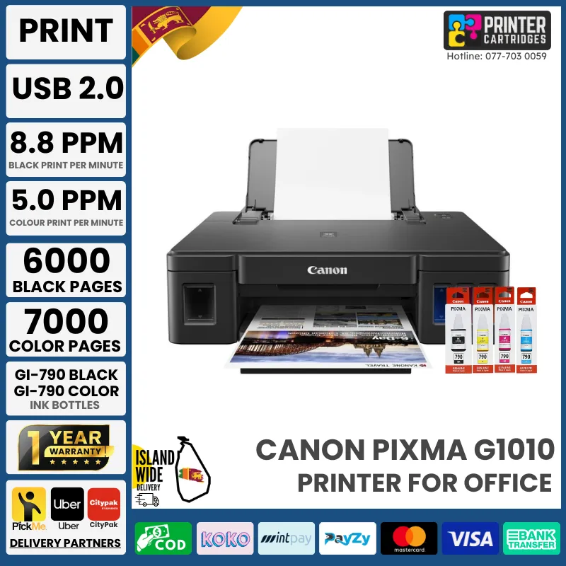 Canon G1010 Ink Tank Printer