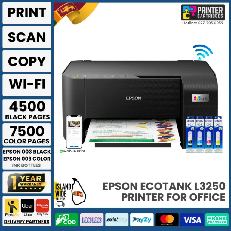 Epson L3250 Ink Tank Printer