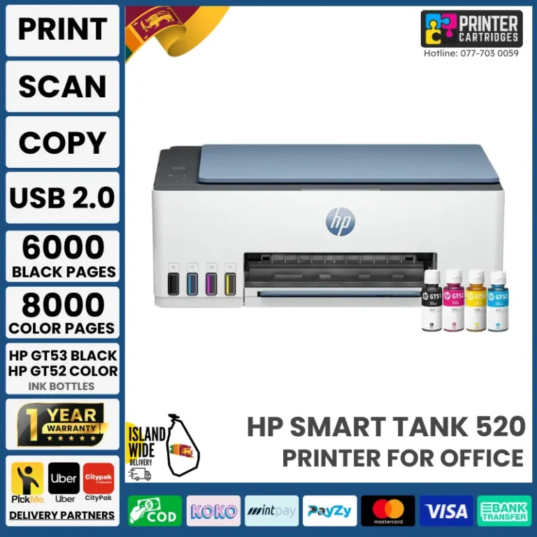 HP Smart Tank 520 Printer