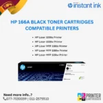 HP 166A Black Original Toner | (W1660A)