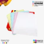 Computer Form 9.5x11inch 1ply 1000 sheet/Per Ream