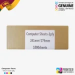 Computer Form 9.5x11inch 1ply 1000 sheet/Per Ream
