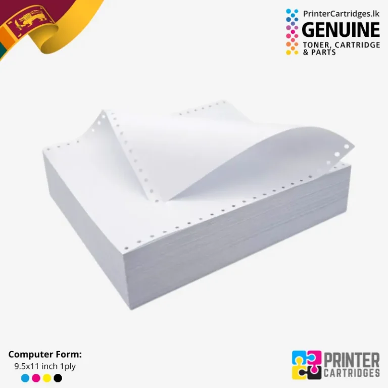 Computer Form 9.5x11inch 1ply 1000 sheet/Per Ream