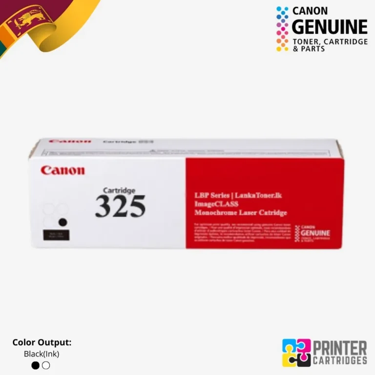 Canon 325 Original Toner Cartridge (Black) | (PC760A)
