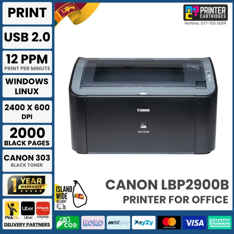 Canon imageCLASS LBP2900B Single Function Laser Printer