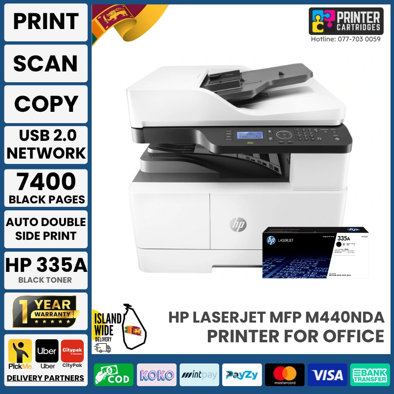 HP MFP M440nda A3 Laser Printer (8AF48A)