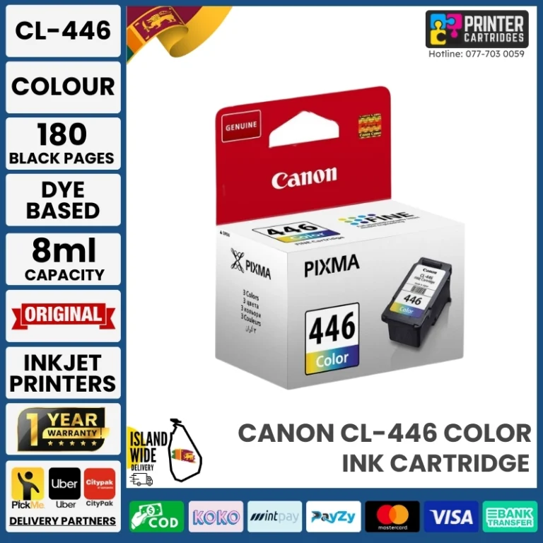 Canon CL 446 Cartridge Price in Sri Lanka