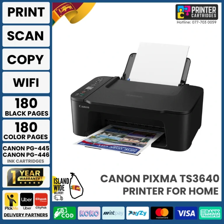 Canon PIXMA TS3640 All-in-One Printer