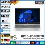 HP Laptop 15-fd0687TU (C25DDPA) | 3 Years Warranty