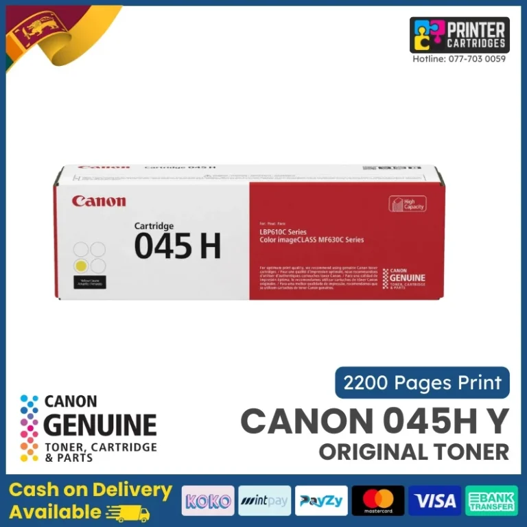 Canon 045H Original Toner (Yellow)