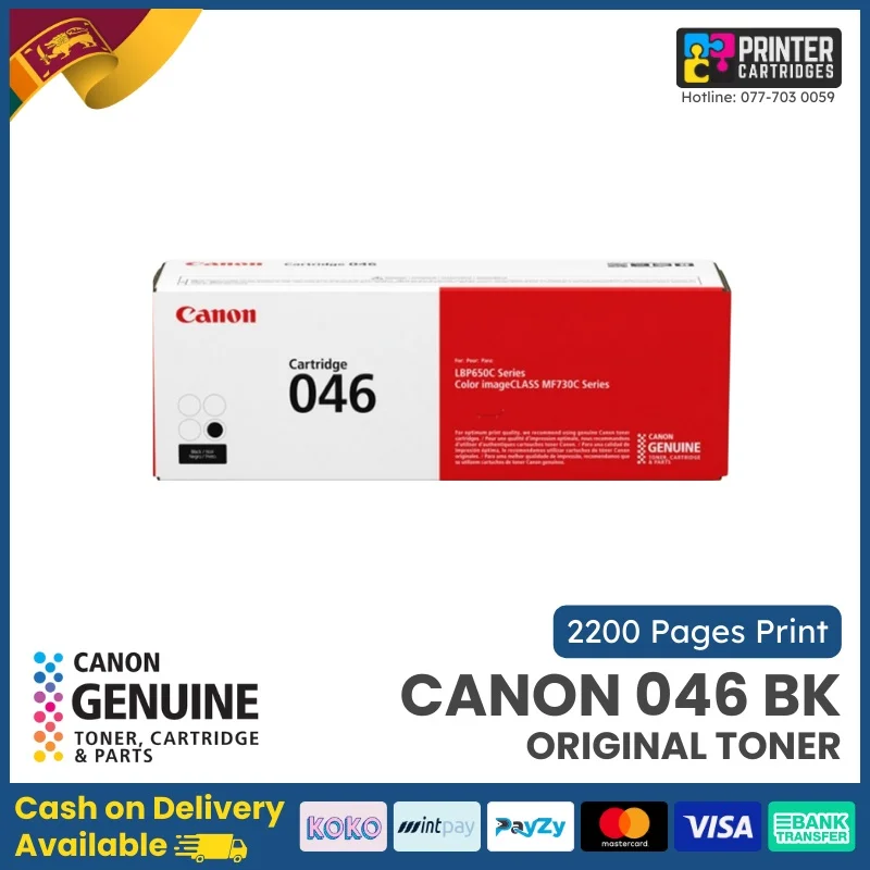 Canon 046 Original Toner (Black)