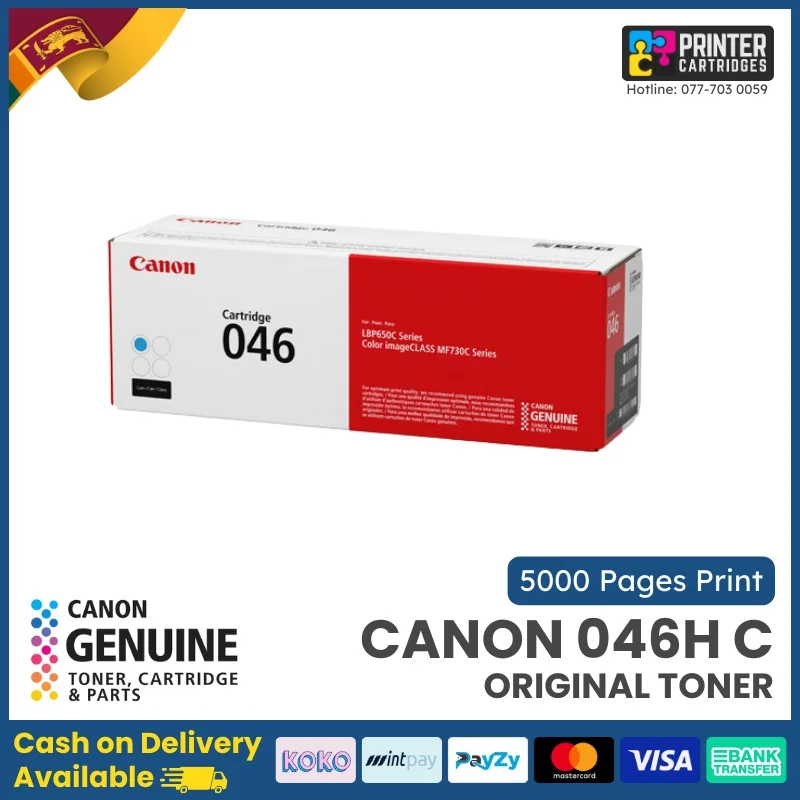 Canon 046H Original Toner (Cyan)