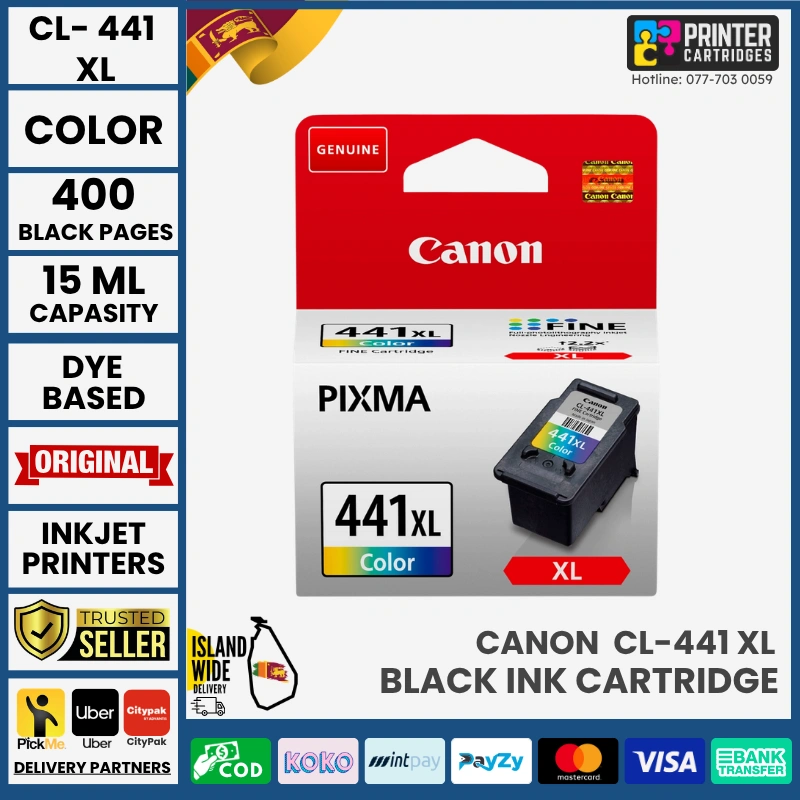 Canon-CL-441XL-Original-Colour-Ink-Printercartridges-lk (1) Canon CL-441XL Original Colour Ink Cartridge