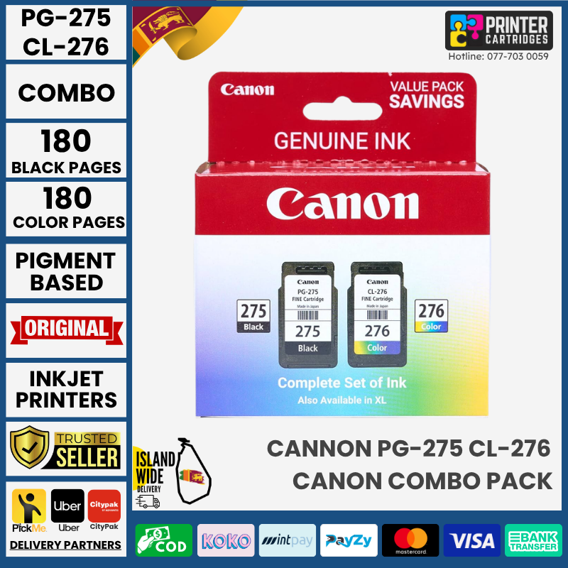 Canon-PG-275-CL-276-Combo-Original Ink Cartridge-Printercartridges-lk Canon PG-275 | CL-276 Original Ink Cartridge (Combo)