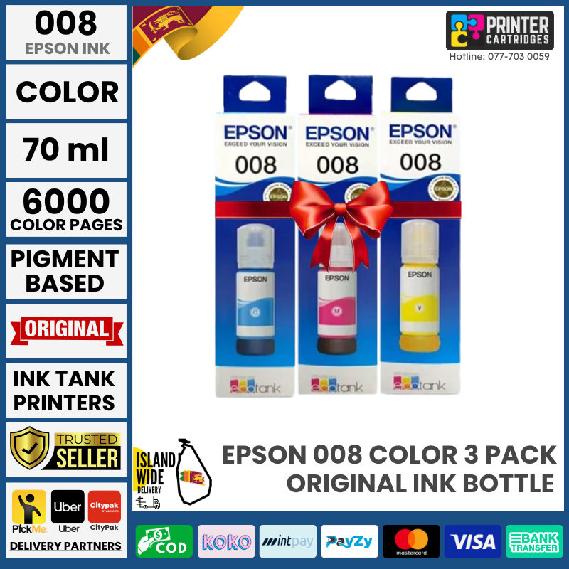 Epson-008-Color-Original-Ink-Bottle-Combo-3-Pack-printercartridges.lk Epson 008 Color Original Ink Bottle Combo 3-Pack