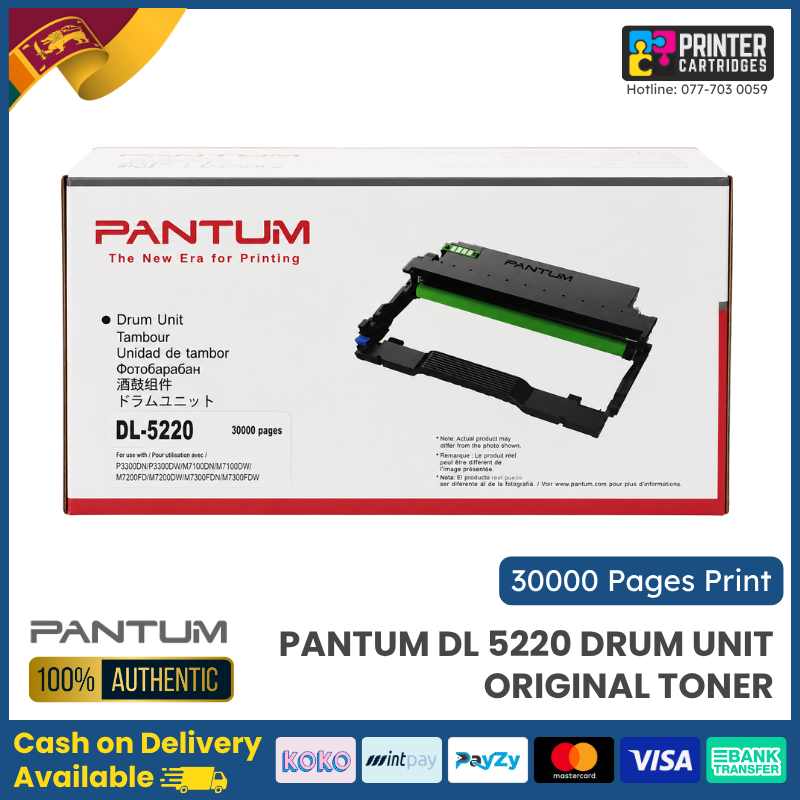 Pantum-DL-5220-Drum-Unit-Original-Cartridge-Printercartridges.lk Pantum DL-5220 Drum Unit Original Cartridge