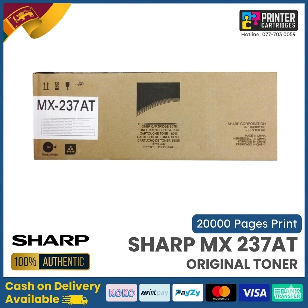 Sharp-MX-237AT-Toner-Printercartridges.lk Sharp MX 237AT Toner