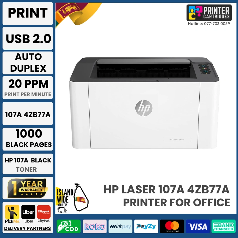 HP-Laser-107a-4ZB77A-Printercartridges.lk HP Laser 107a