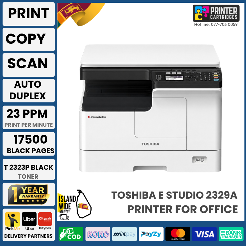 Toshiba-e-Studio-2329A-Digital-MFP-Printercartridges.lk Toshiba e-Studio 2329A Digital MFP