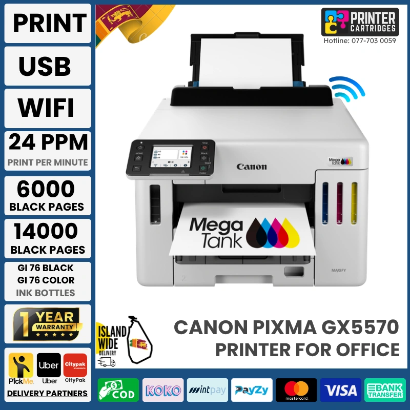 Canon-MAXIFY-GX5570-MegaTank-Wireless-Printer-with-Dual-Cassettes-for-Small-Businesses-printercartridges.lk Canon MAXIFY GX5570 MegaTank Wireless Printer with Dual Cassettes for Small Businesses