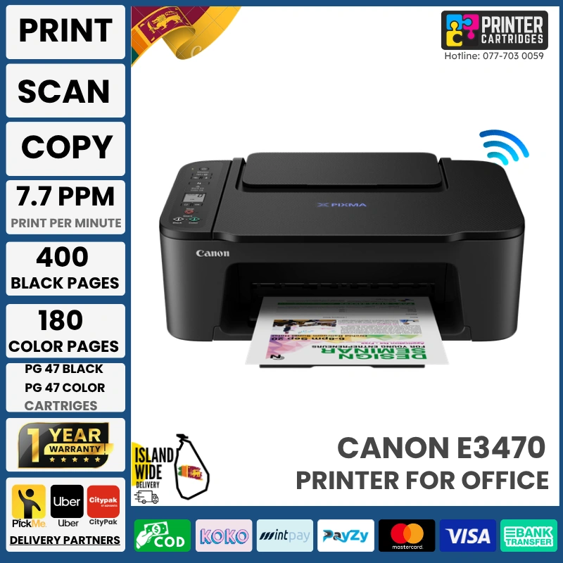 Canon-PIXMA-E3470-Compact-Wireless-All-In-One-with-LCD-for-Low-Cost-Printing-Printercartridges.lk Canon PIXMA E3470 Compact Wireless All-In-One with LCD for Low-Cost Printing