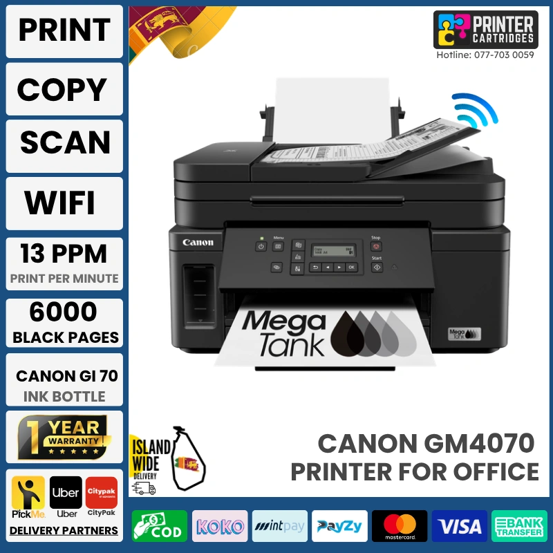 Canon-PIXMA-GM4070-Refillable-Ink-Tank-Wireless-Printer-with-ADF-for-High-Volume-Monochrome-Printing-Printercartridges.lk Canon PIXMA GM4070 Refillable Ink Tank Wireless Printer with ADF for High Volume Monochrome Printing