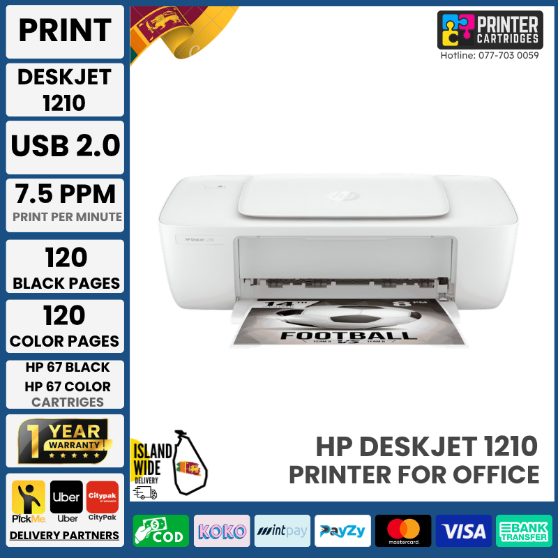 HP-DeskJet-1210-Printer-Printercartridges.lk HP DeskJet 1210 Printer (Print)