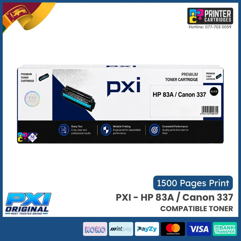 83aaa PXI - HP Compatible 83A / Canon 337 Toner