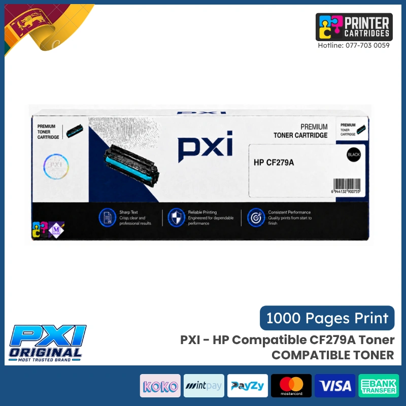 PXI - HP Compatible CF279A Toner PXI - HP Compatible CF279A Toner